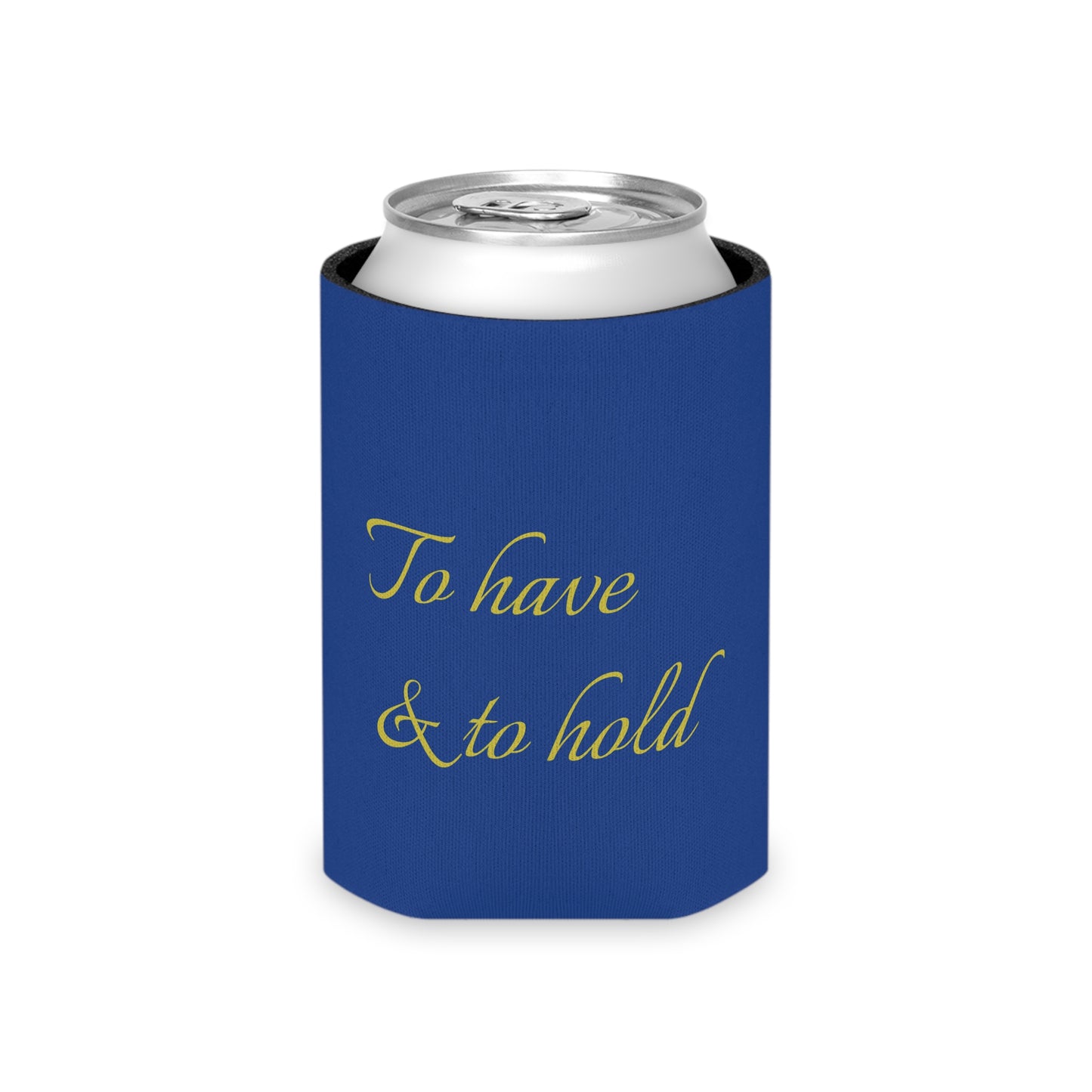 Personalized Wedding Can Cooler, To Have & To Hold, 2025 Drink Sleeve, Bridal Party Favor, Event Keepsake, Summer Celebration