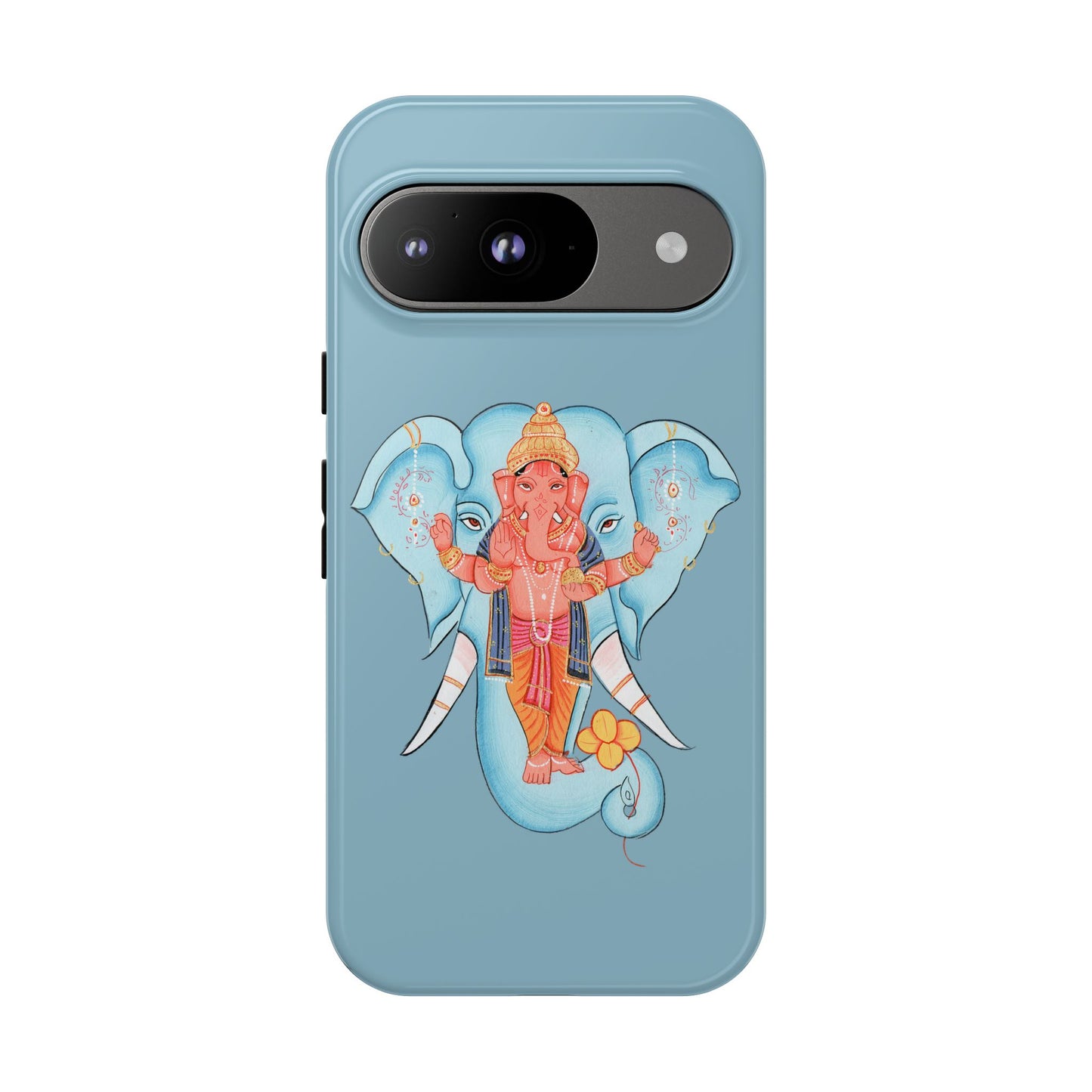 Tough Cases: Ganesh-Inspired Phone Case, Bohemian Phone Cover, Hindu Art Accessory, Festival Gift, Protective Phone Shell