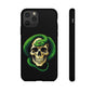 Skull & Snake Phone Case | Tough Cases, Protective Cover, Edgy Phone Accessories, Gothic Gift, Halloween Decor