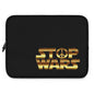 Stop Wars Laptop Sleeve - Stylish Tech Accessory for Peace Lovers, Gift for Students & Professionals, Perfect for Everyday Use, Black Sleeve