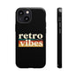 Retro Vibes Phone Case, Tough Phone Cover, Vintage Style Case, Gift for Music Lovers, Retro Aesthetic Accessory