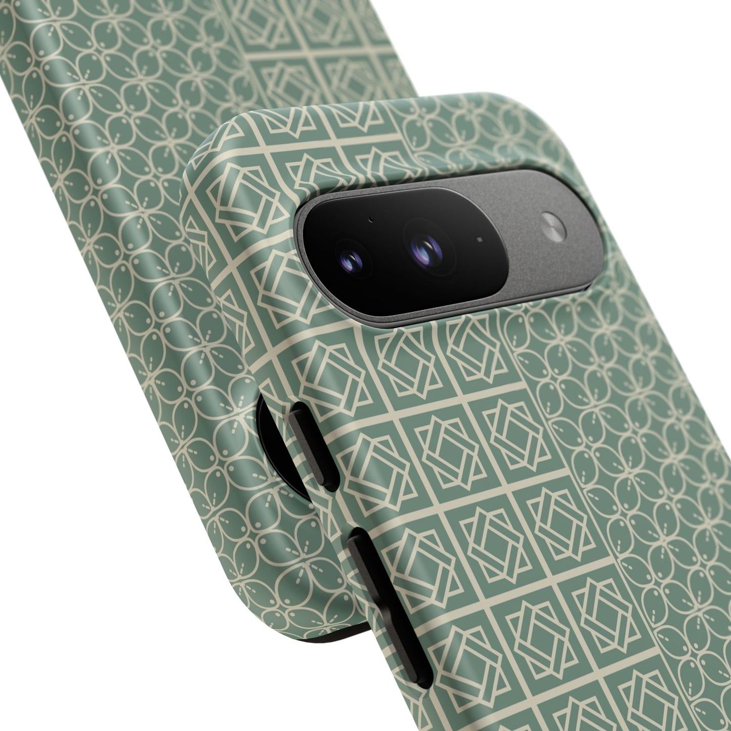 Stylish Phone Case with Geometric Patterns, Tough Cases, Durable Cell Phone Cover, Trendy Smartphone Accessory, Functional Gift Idea