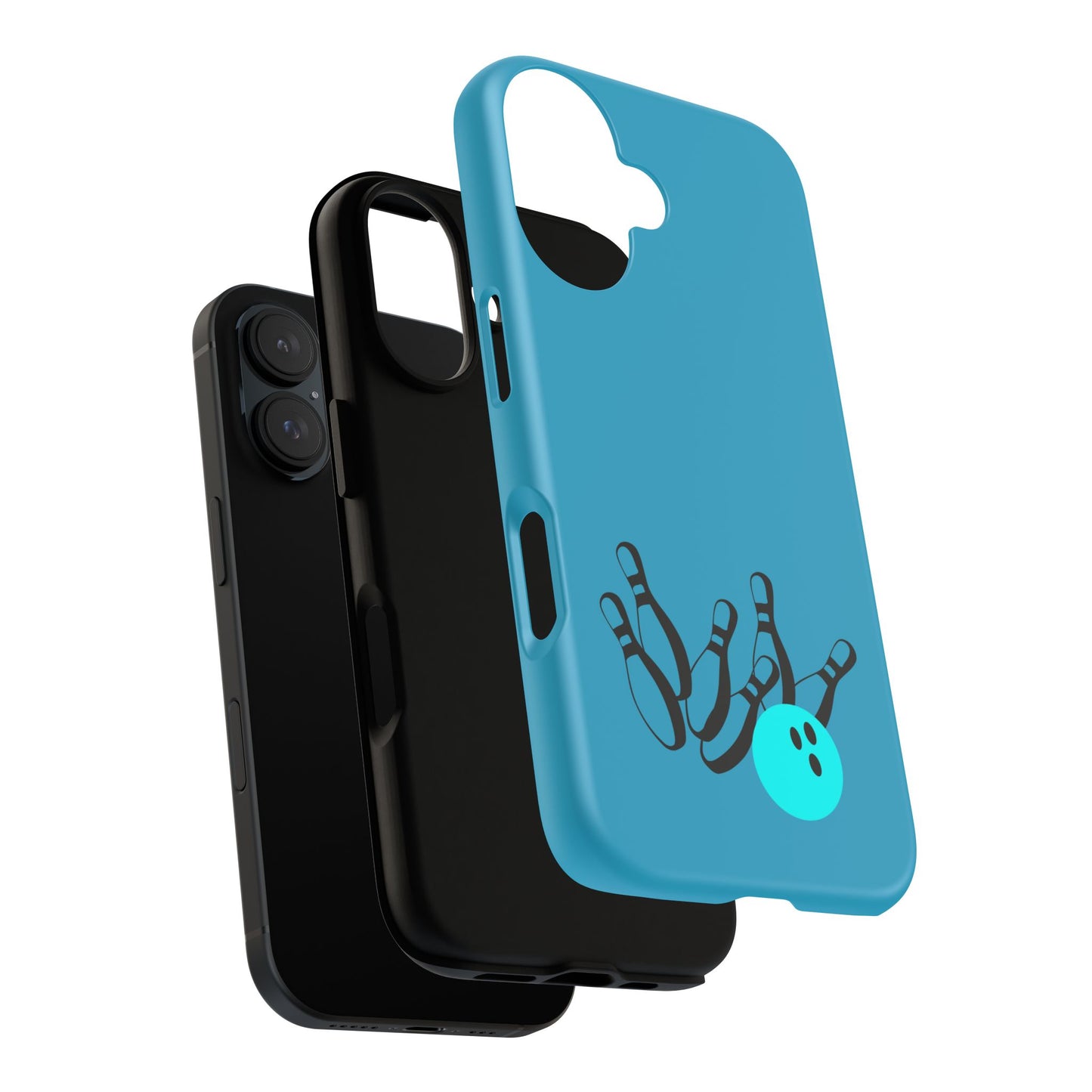 Bowling Phone Case, Tough Cases for Bowling Enthusiasts, Fun Gift for Bowlers, Unique Phone Accessory, Sports Themed Cases