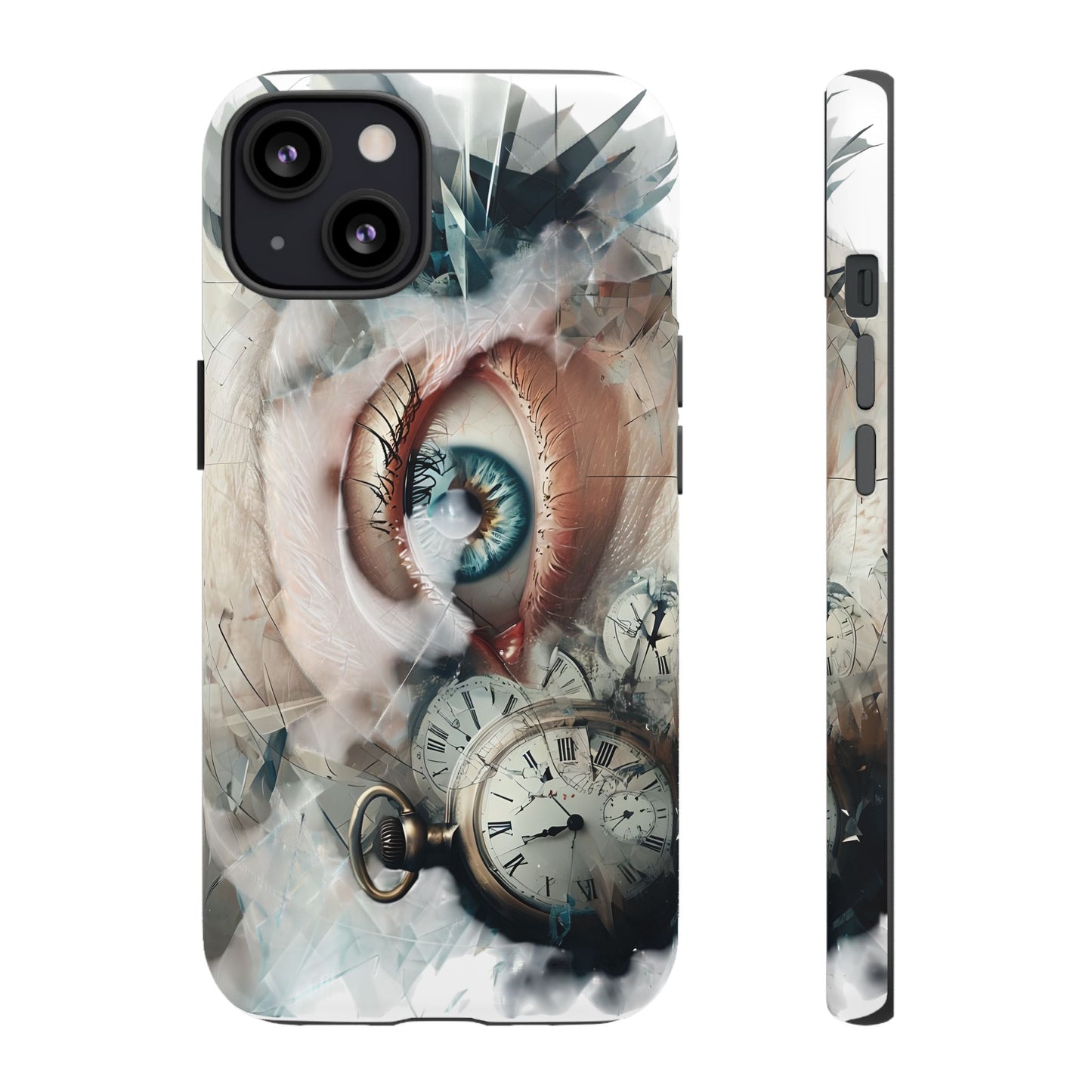 Artistic Eye Phone Case, Unique Smartphone Cover, Whimsical Gift for Art Lovers, Trendy Tech Accessory, Birthday Present, Holiday Gift