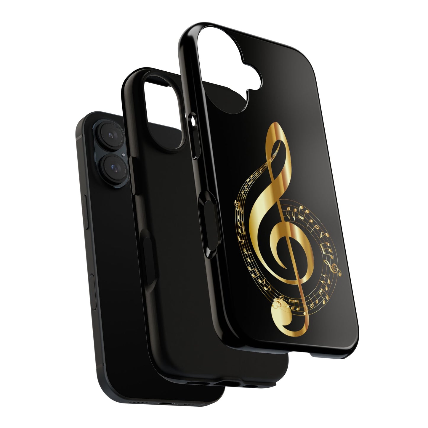 Tough Cases black gold musical Note