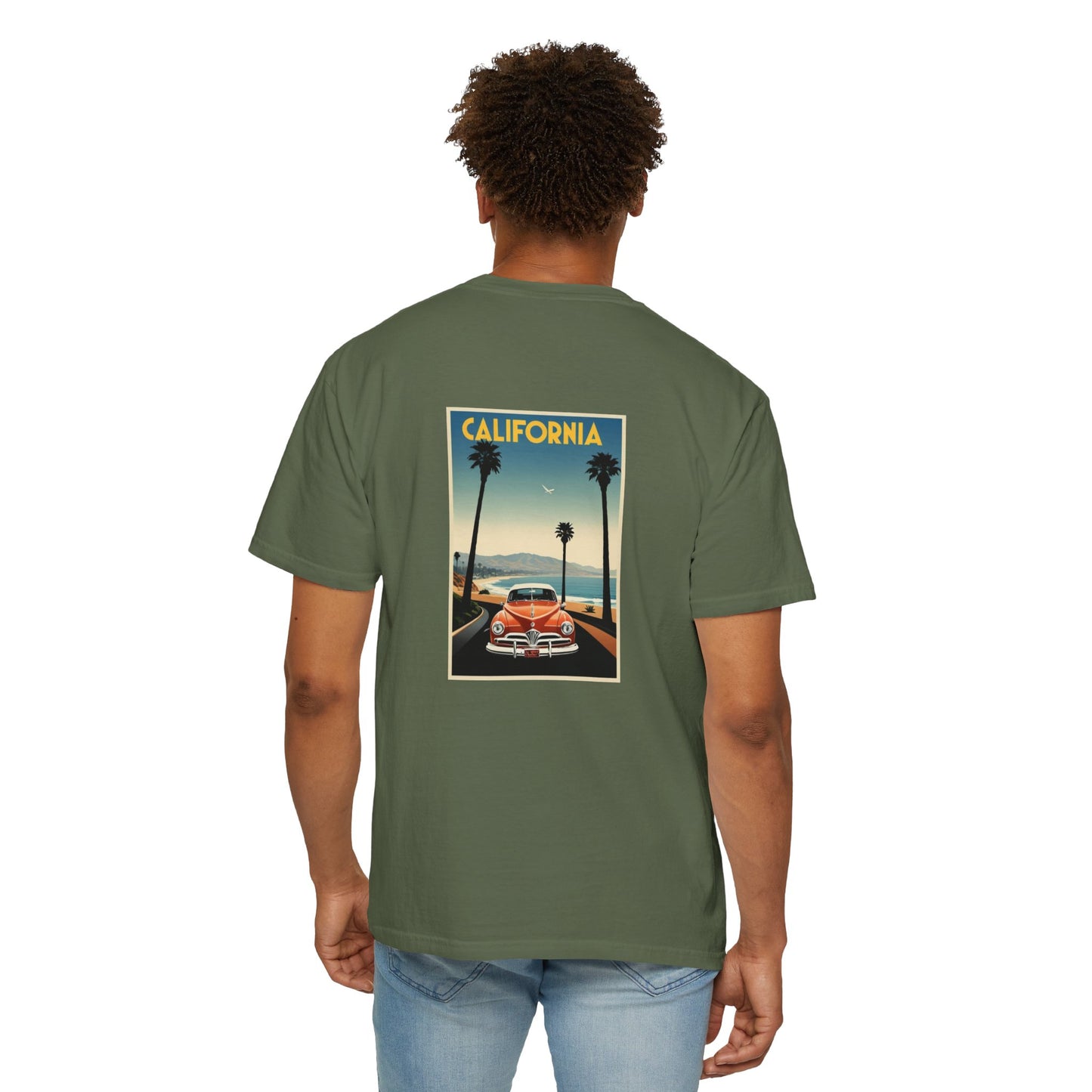 California Surf Style T-Shirt, Unisex Beach Tee, Vintage California Graphic Shirt, Summer Casual Wear, Surfing Enthusiasts Apparel
