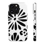 Stylish Phone Case with Floral Design, Tough Phone Cover for Her, Trendy Black and White Cell Phone Case, Unique Gift for Birthdays [...]