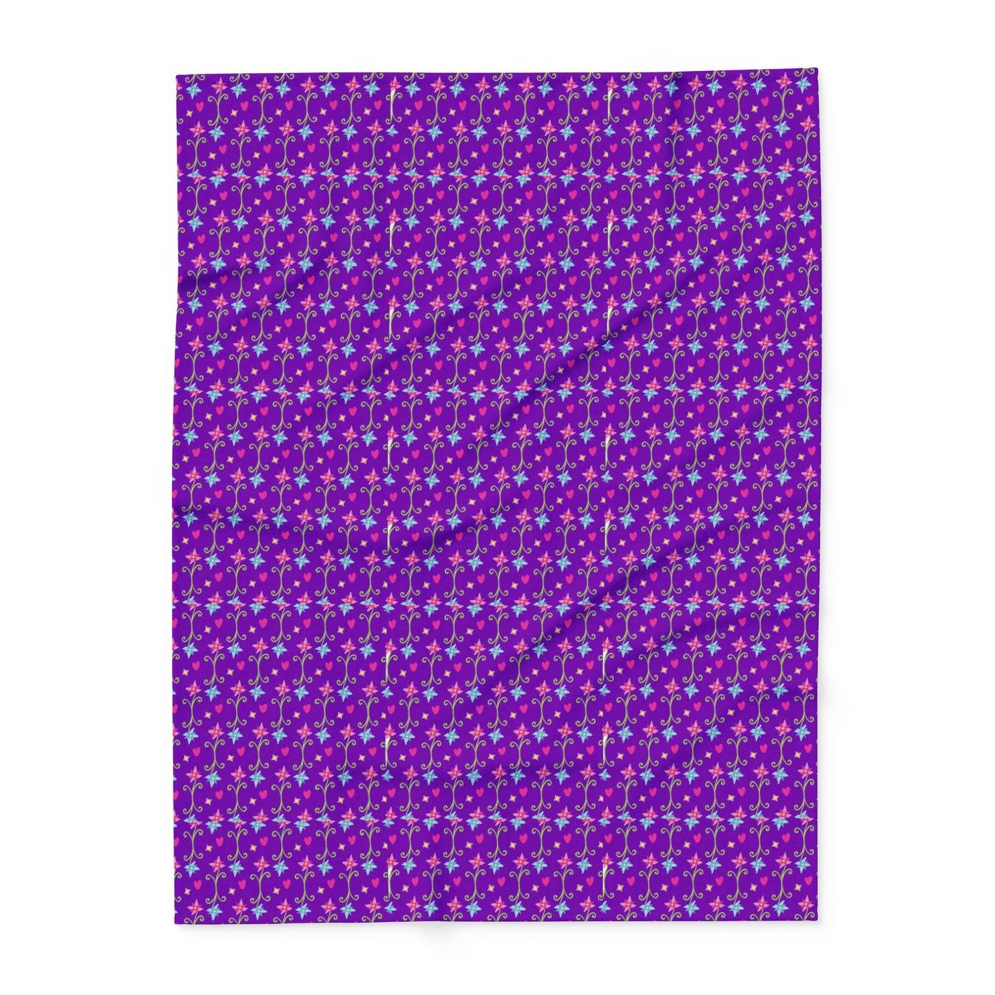 Cozy Purple Fleece Blanket, Soft Throw for Home Decor, Ideal Gift for Winter, Valentine's Day, or Cozy Movie Nights, Snuggle Up