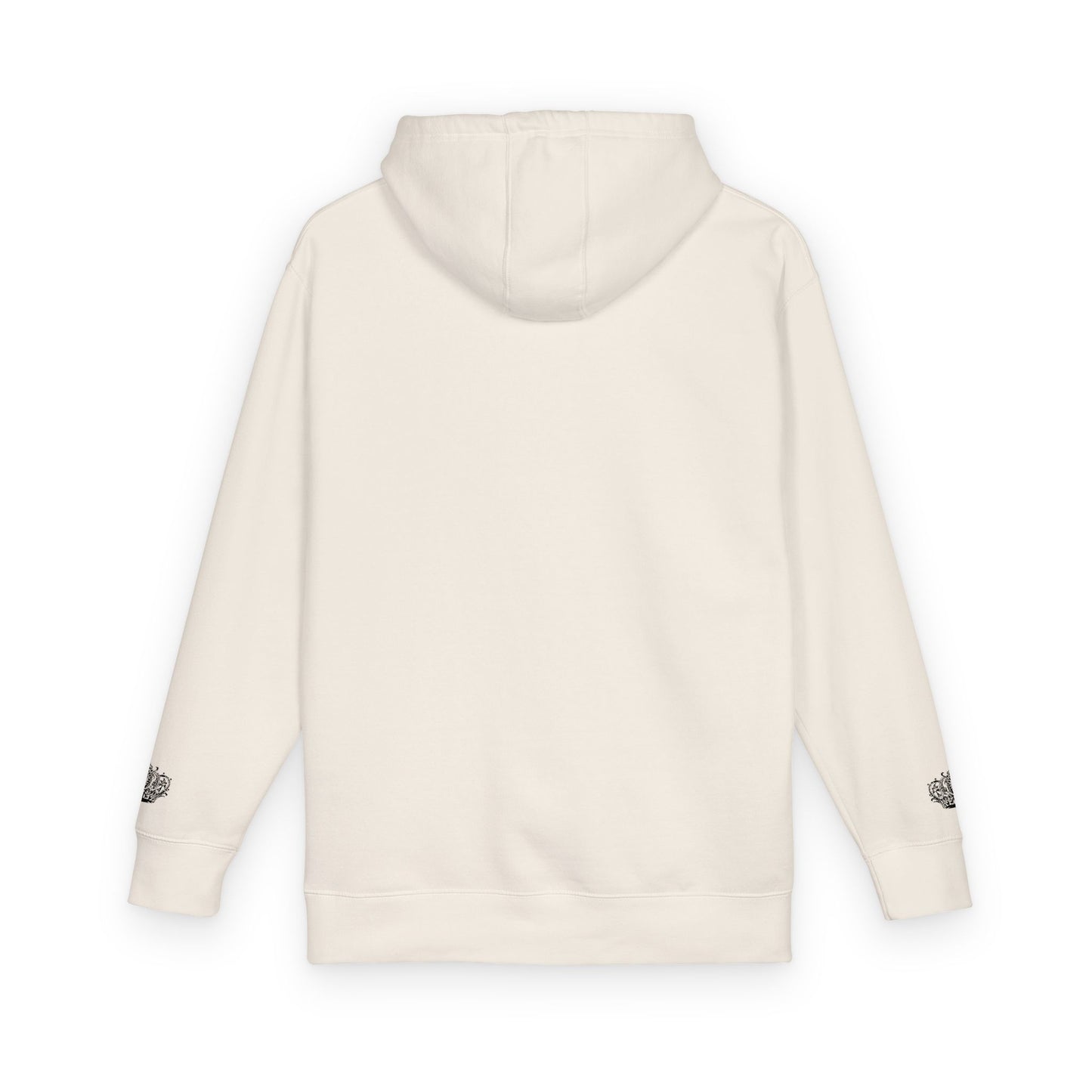 Crown Floral Unisex Fleece Hoodie | Cozy Streetwear, Perfect Gift for Him & Her, Autumn Fashion, Casual Wear, Trendy Outfit