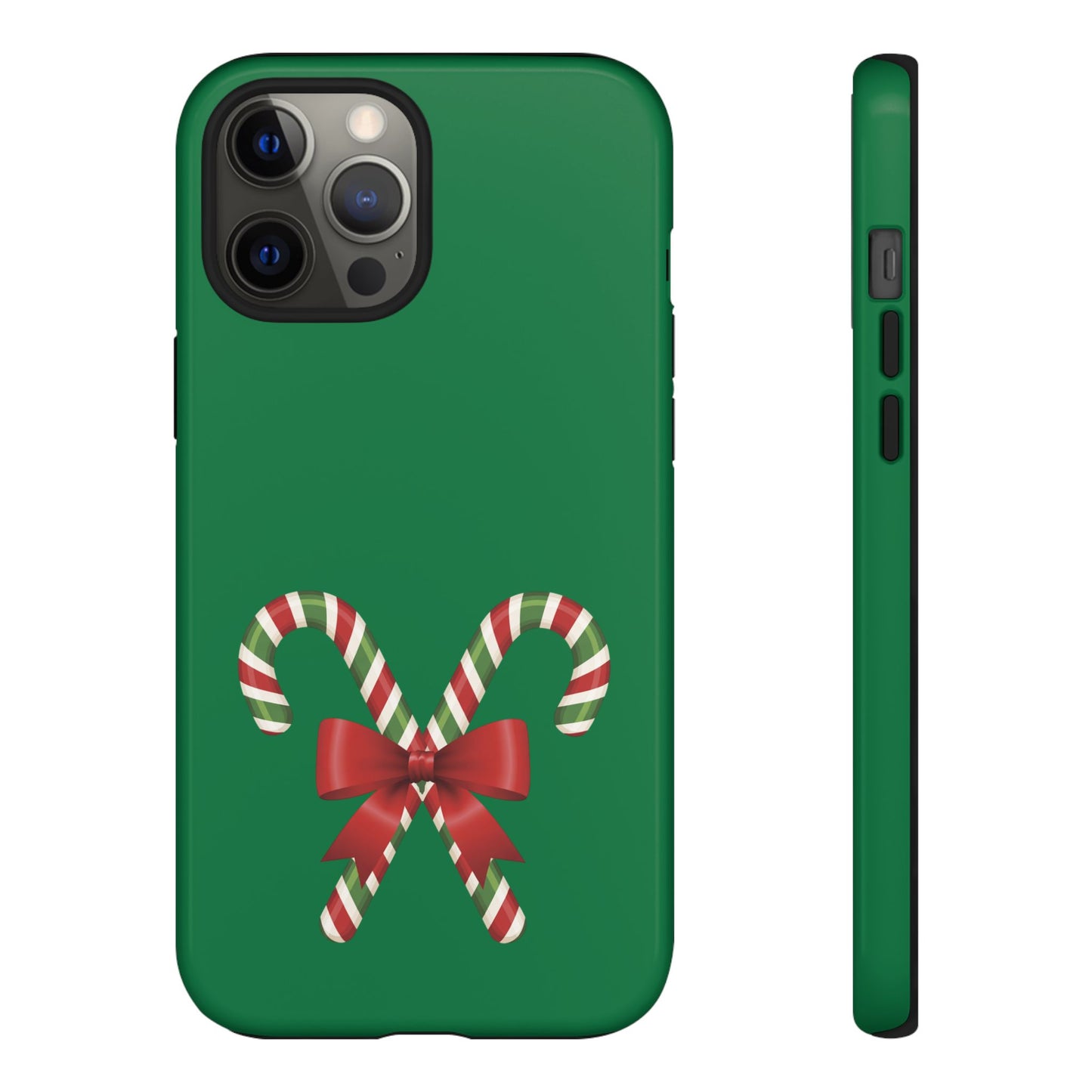 Candy Cane Phone Case: Holiday Spirit, Festive Gift, Cute Accessories, Christmas Decor, Seasonal Style
