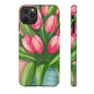 Floral Phone Case with Vibrant Tulips - Tough Cases for Garden Lovers, Spring Gifts, Nature Enthusiasts, Unique Gadget Accessories, [...]