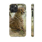 Cheetah Phone Case, Tough Cases, Animal Lover Gift, Wildlife Protection, Eco-Friendly Mobile Cover, Unique Phone Accessory