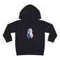 Cute Cat Toddler Hoodie, Fleece Pullover, Kids Sweatshirt, Birthday Gift, Animal Lover Apparel, Cozy Kids Clothing