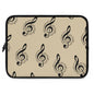 Musical Notes Laptop Sleeve – Stylish Protection for Music Lovers