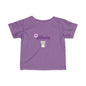 Personalized Infant Tees with Cute Designs for Newborns, Baby Gift, Toddler Clothing, Custom Kids Apparel