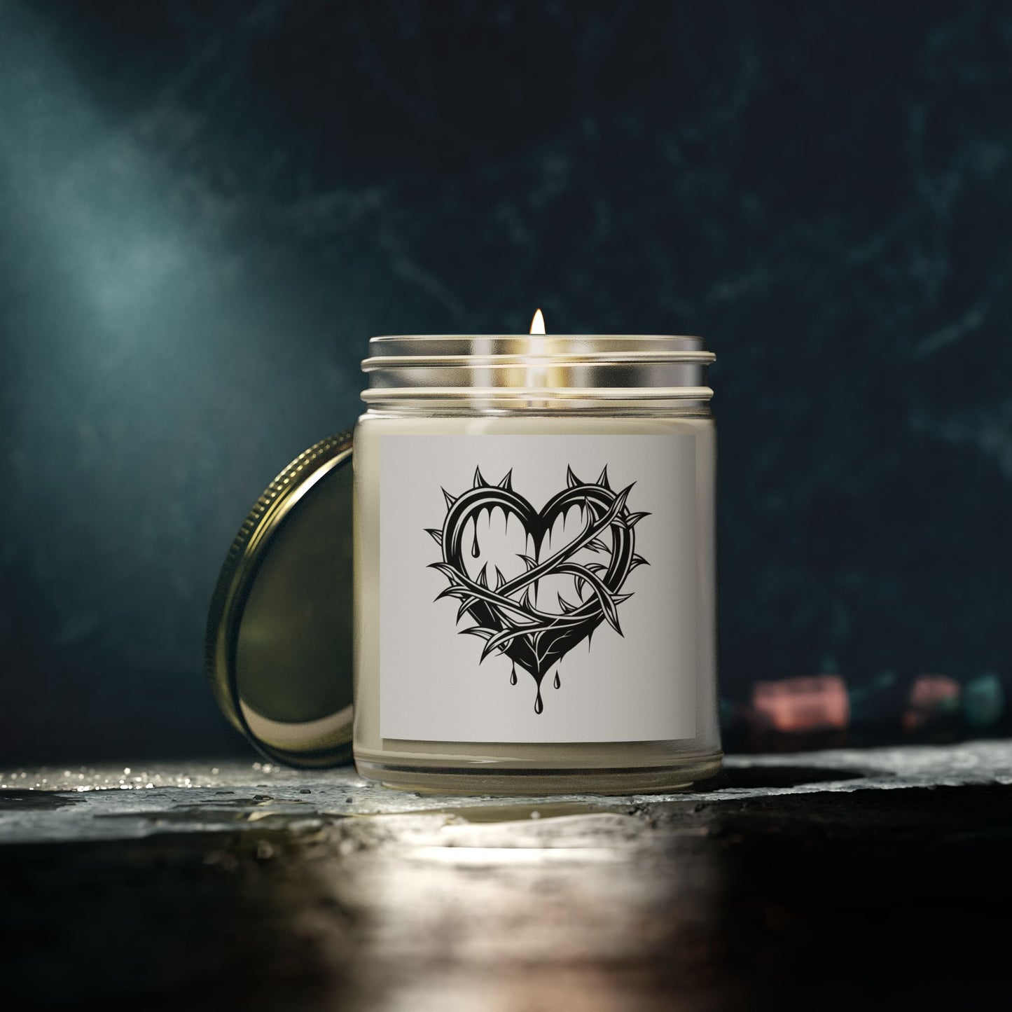 Heart-Shaped Scented Candle | Unique Candle Gift, Home Decor, Relaxation, Wedding, Birthday, Self-Care