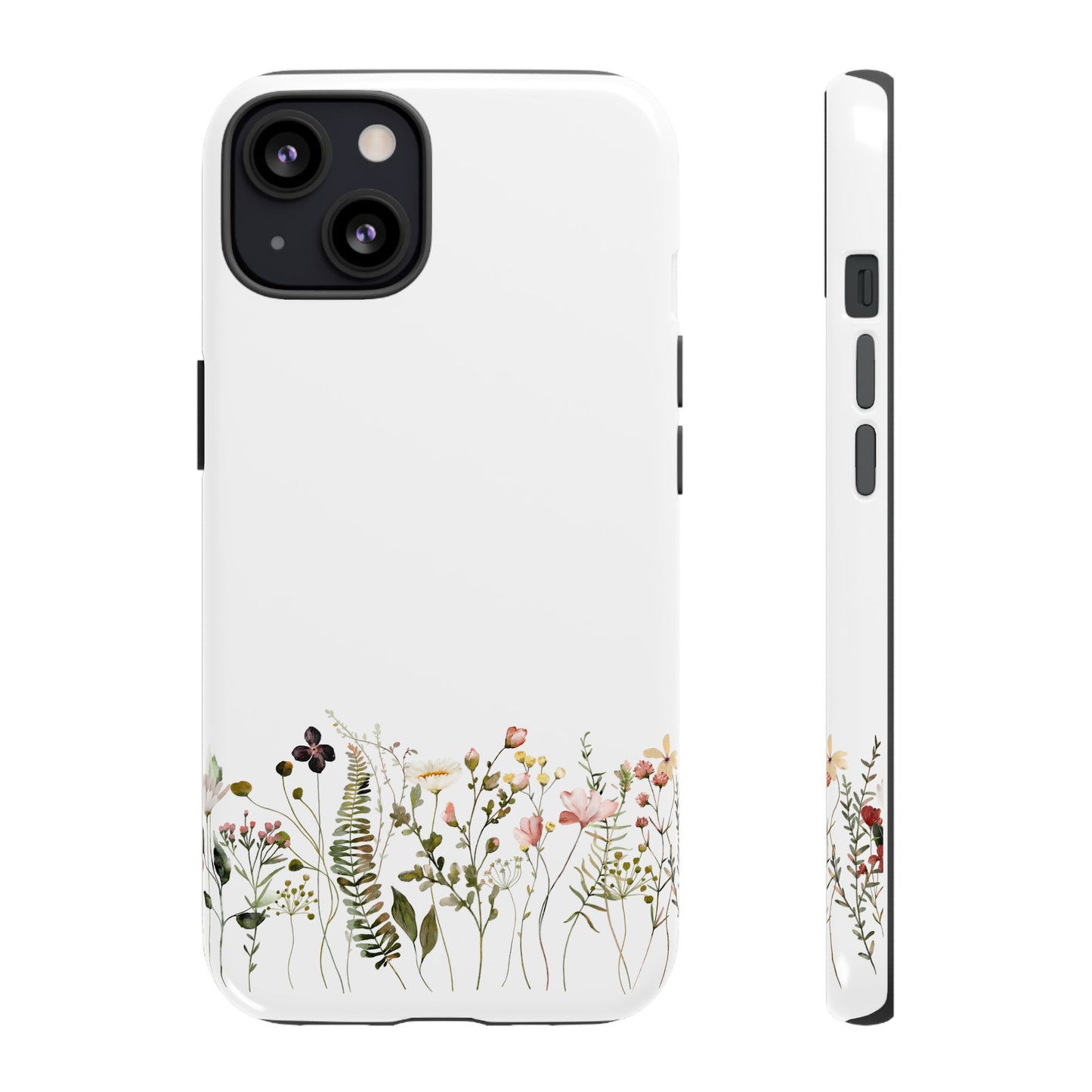 Floral Phone Case - Tough Cases for Nature Lovers, Stylish Floral Design, Phone Protection, Gifts for Her, Eco-Friendly Tech Accessories