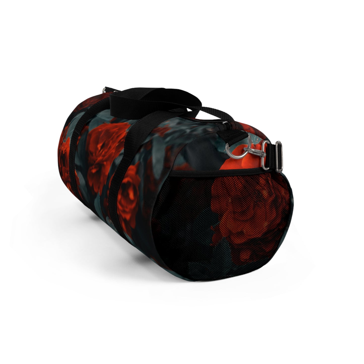 Elegant Floral Duffel Bag, Gym Bag, Travel Luggage