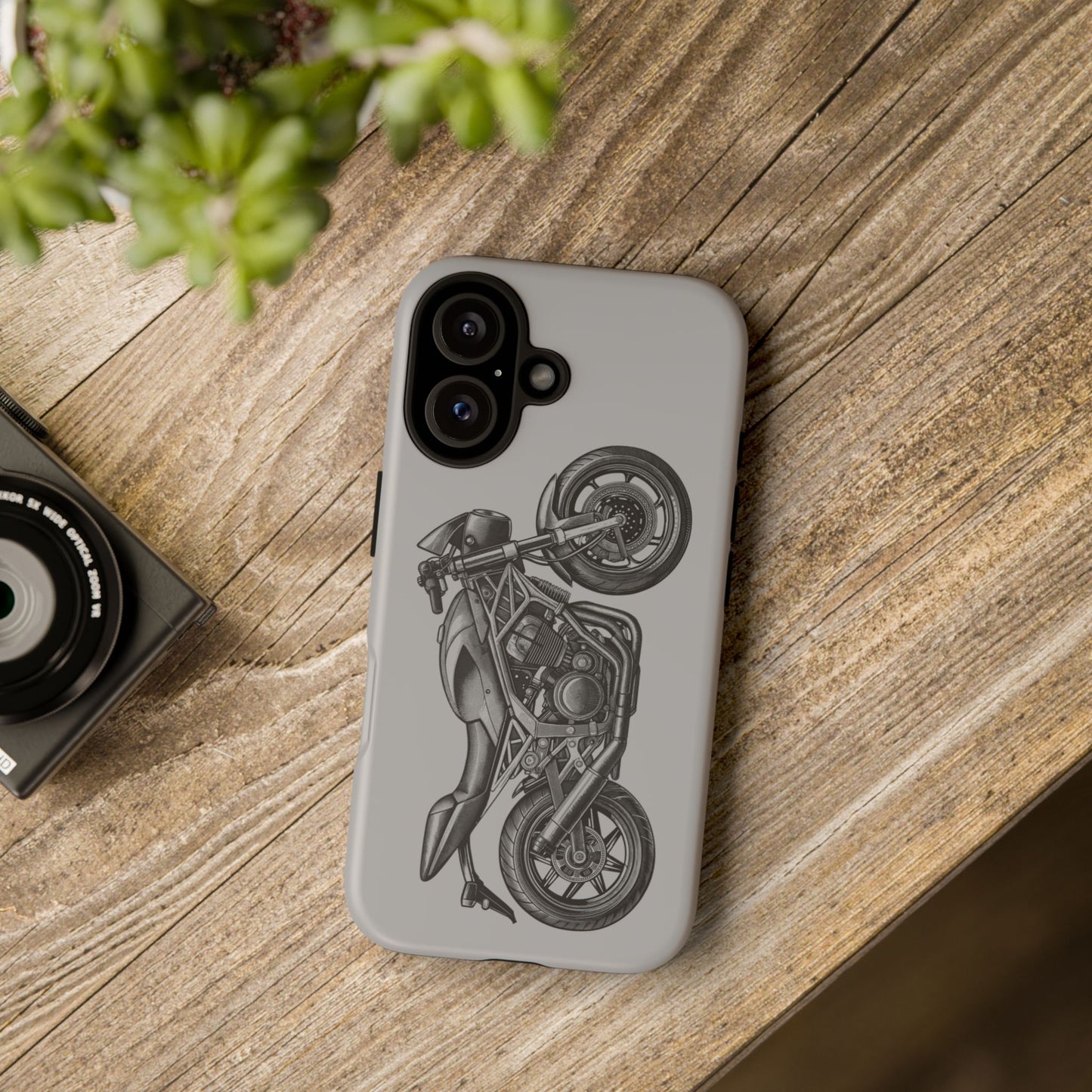Motorcycle Phone Case - Tough Cases - Biker Gift, Motorcycle Lover, Custom Phone Cover, Unique Biker Accessory