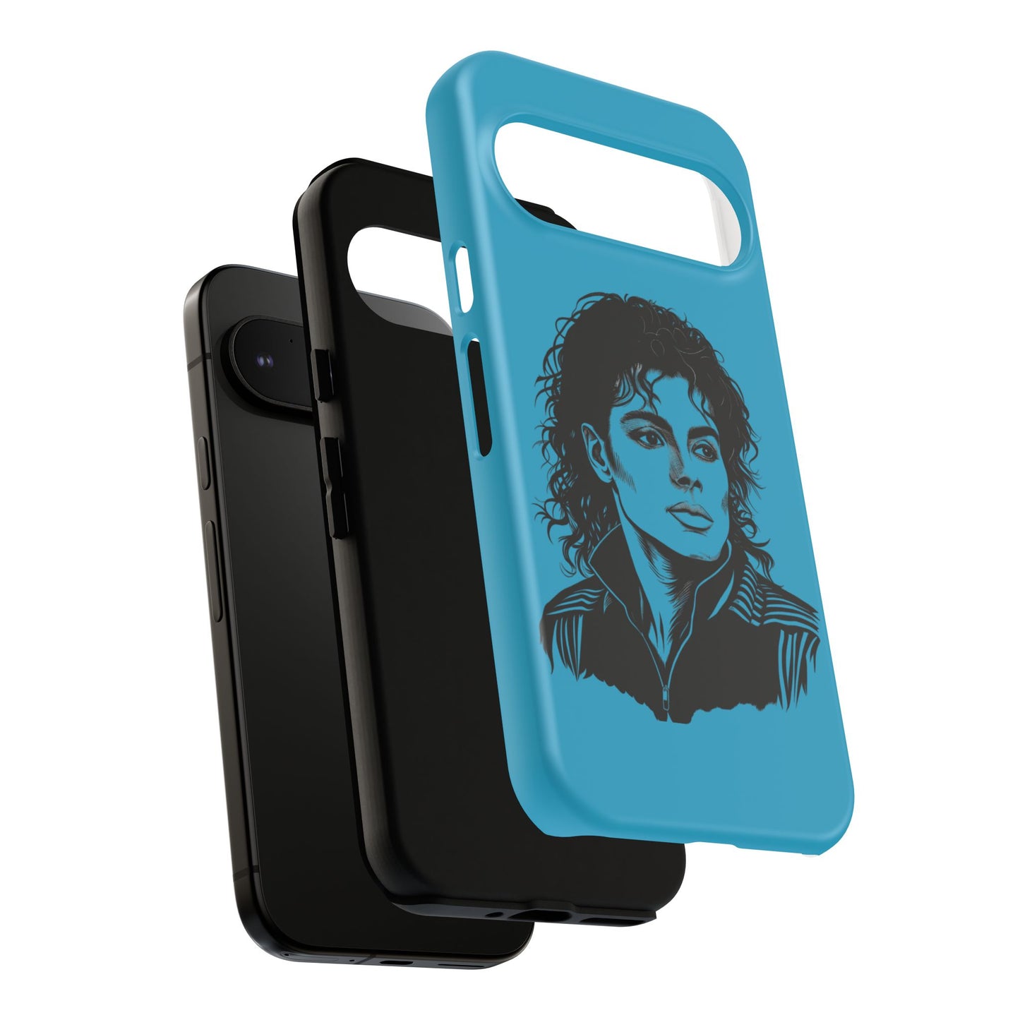 Michael Jackson Phone Case - Tough Cases, Pop Music Gifts, Retro Art, Unique Phone Accessories, Vintage Design