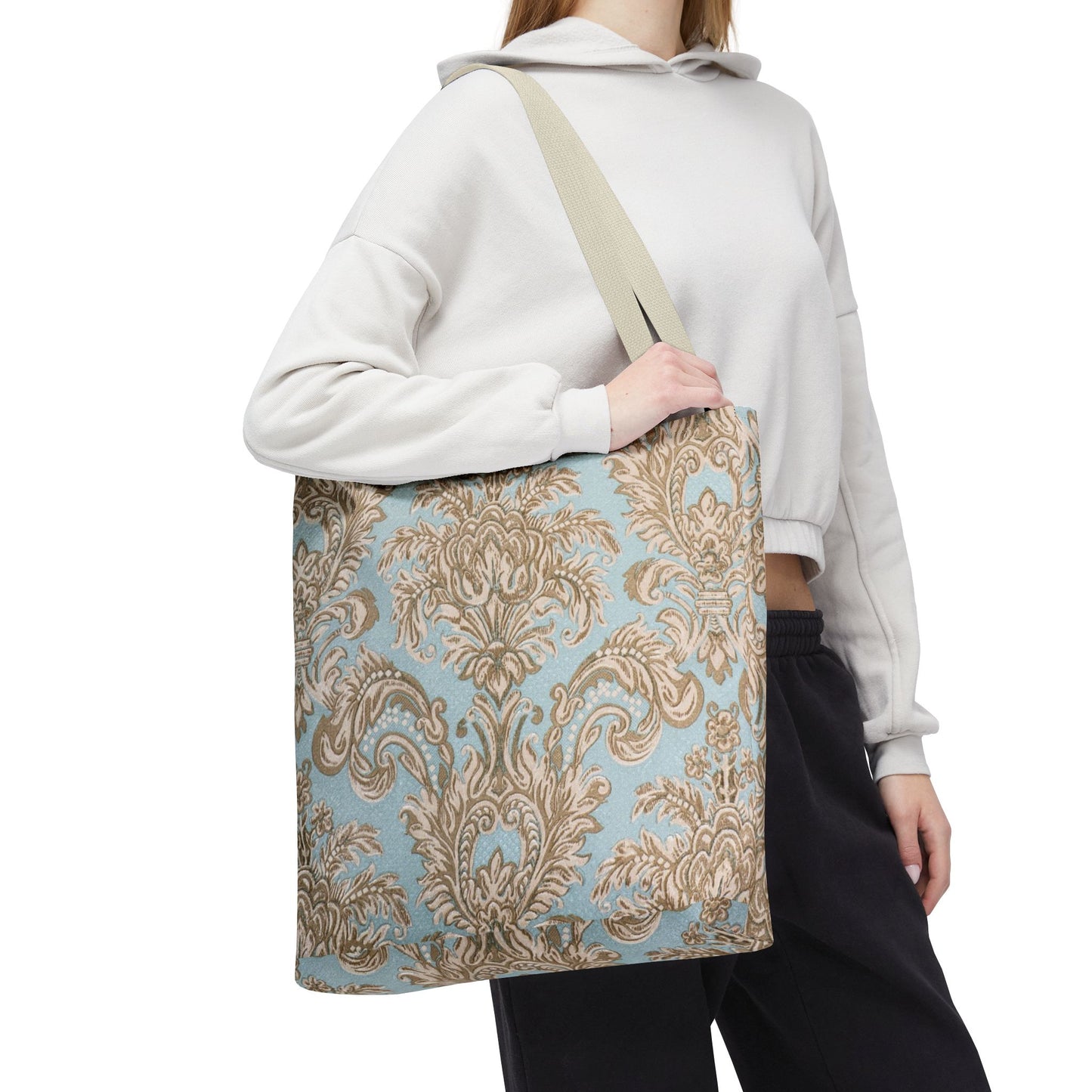Chic Floral Tote Bag, Stylish Everyday Bag, Travel Tote, Shopper's Essential, Gift for Her, Beach Bag
