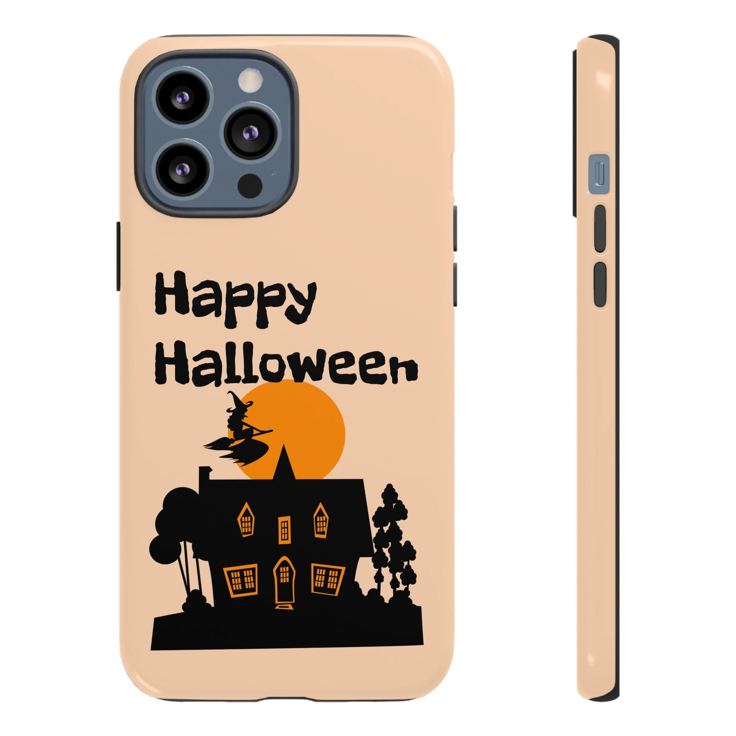 Halloween Phone Case, Spooky Mobile Cover, Tough Case for Phone, Witch Design, Fall Decor, Unique Gift for Halloween