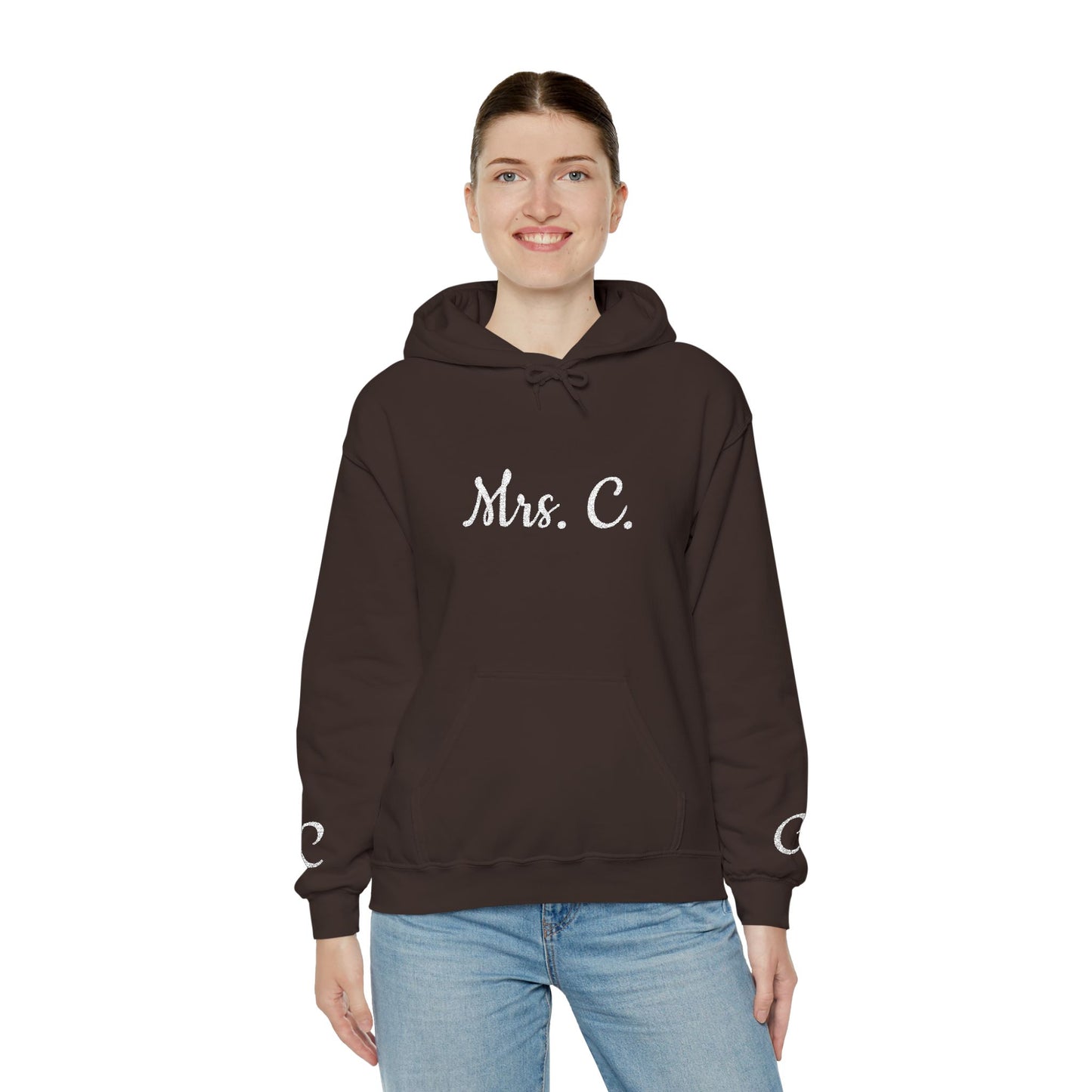 Personalized Hooded Sweatshirt, Gift for Teachers, Proud Teacher Apparel, Birthday Gift, Customized Sweatshirt