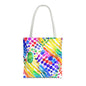 Colorful Abstract Tote Bag, Beach Bag, Shopping Bag, Summer Accessory