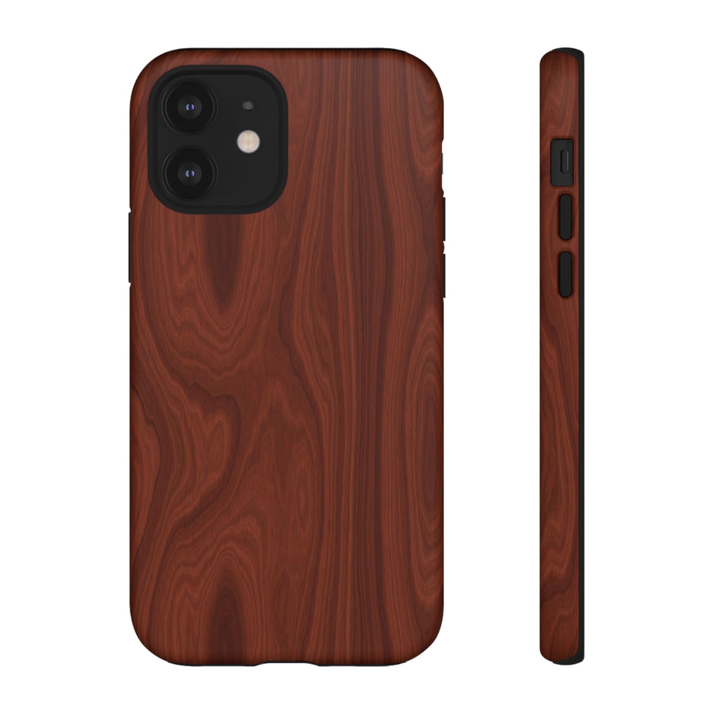 Wood Grain Phone Case, Stylish Tough Cases, Nature-Inspired Protective Cover, Unique Gifts for Him and Her, Eco-Friendly Tech Accessory