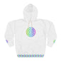Colorful Mandala Unisex Pullover Hoodie - Boho Gift, Festival Wear, Cozy Streetwear, Spiritual Fashion, Unique Hooded Sweatshirt