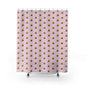 Cute Bee Shower Curtain, Bathroom Decor, Bee Themed Gift, Floral Shower Curtain, Insect Patterned Curtain, Kids Bathroom Ideas