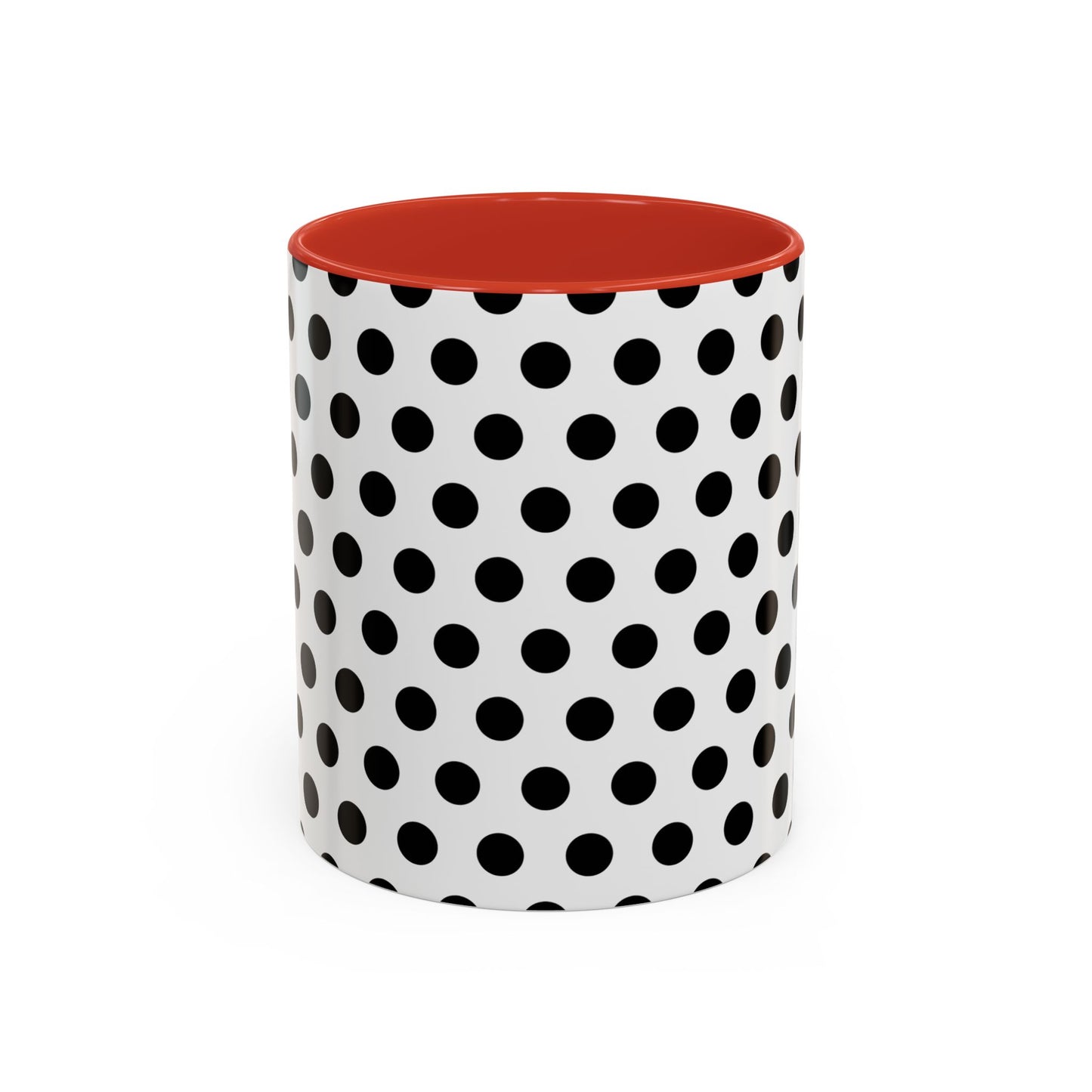 Elegant Polka Dot Mug - Stylish Coffee Cup for Home, Office, Gift for Birthdays, Anniversaries, Holidays, Unique Drinkware