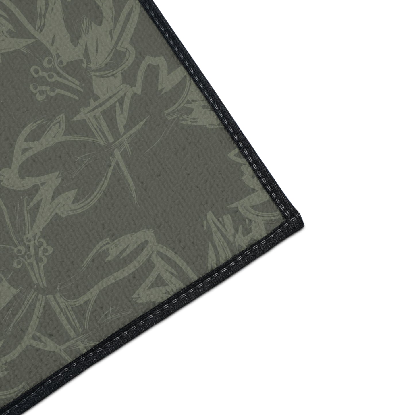 Heavy-Duty Floor Mat — Durable Camouflage Pattern Entry/Utility Rug