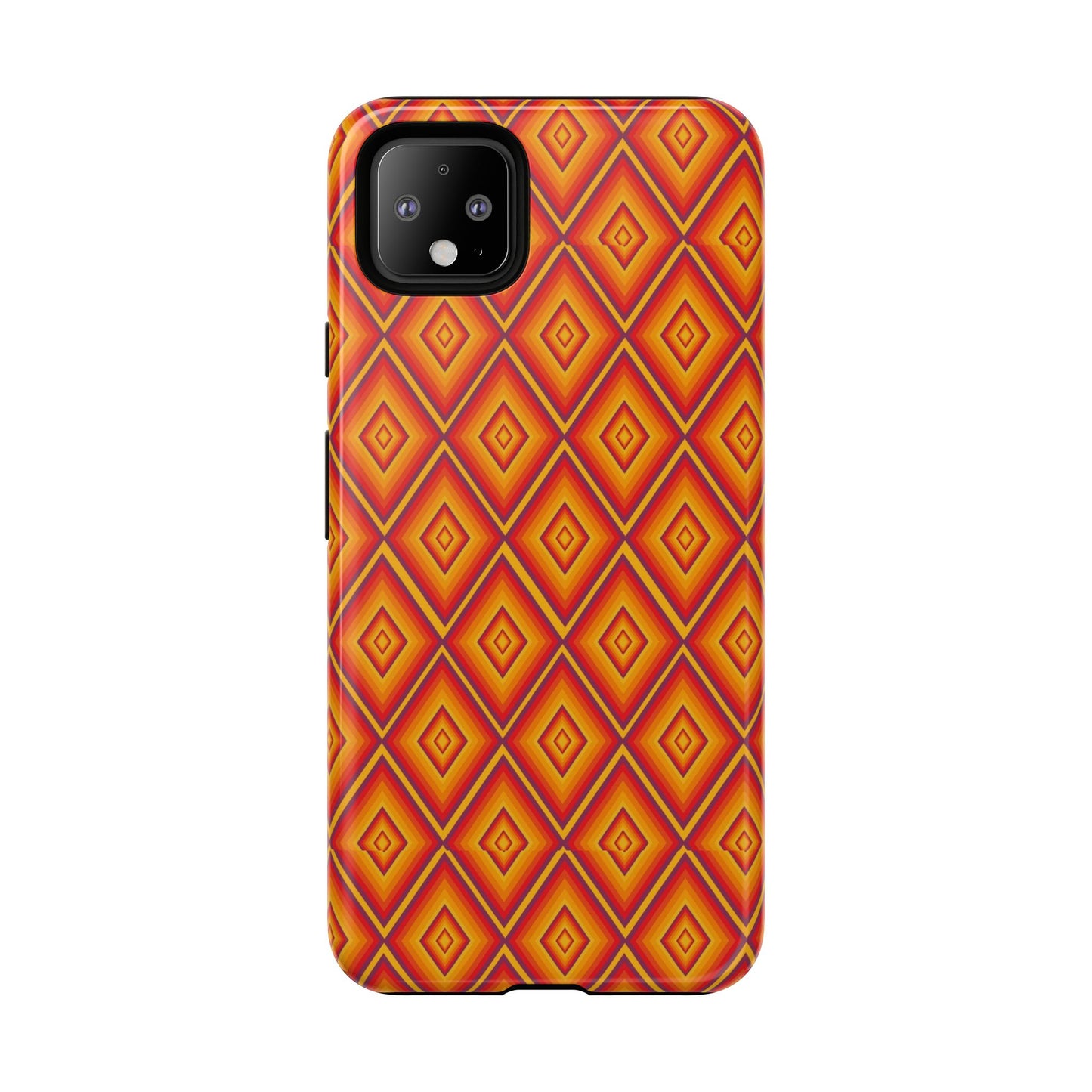 Geometric Phone Case, Tough Cases for Protection, Stylish Smartphone Cover, Vibrant Patterned Phone Accessory, Unique Gift Idea, [...]