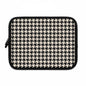Chic Houndstooth Laptop Sleeve, Modern Tech Case, Stylish Computer Cover, Perfect Gift for Students and Professionals, Trendy Accessories