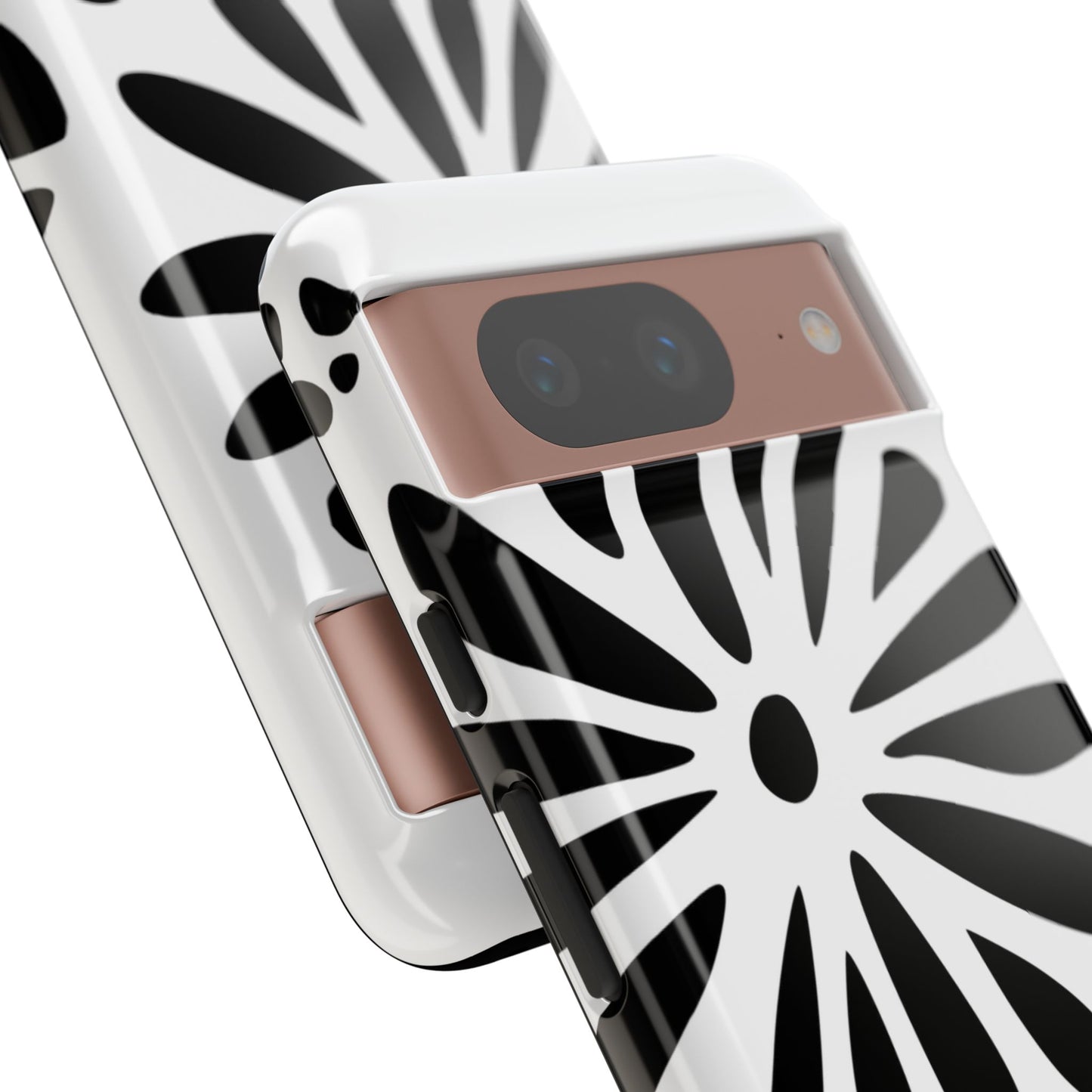Stylish Phone Case with Floral Design, Tough Phone Cover for Her, Trendy Black and White Cell Phone Case, Unique Gift for Birthdays [...]