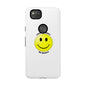 Happy Face Phone Case, Tough Cases, Don’t Worry, Be Happy, Cute Gift for Friends, Positive Vibes, Fun Mobile Accessories