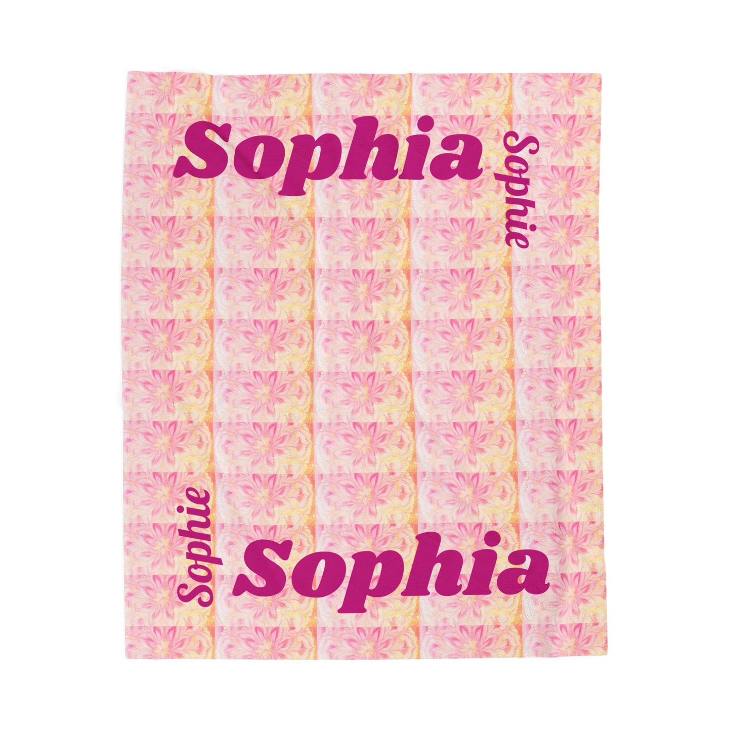 Personalized Velveteen Plush Blanket for Cozy Nights, Custom Soft Throw for Home Decor, Great Gift for Birthdays, Holidays, Baby Showers