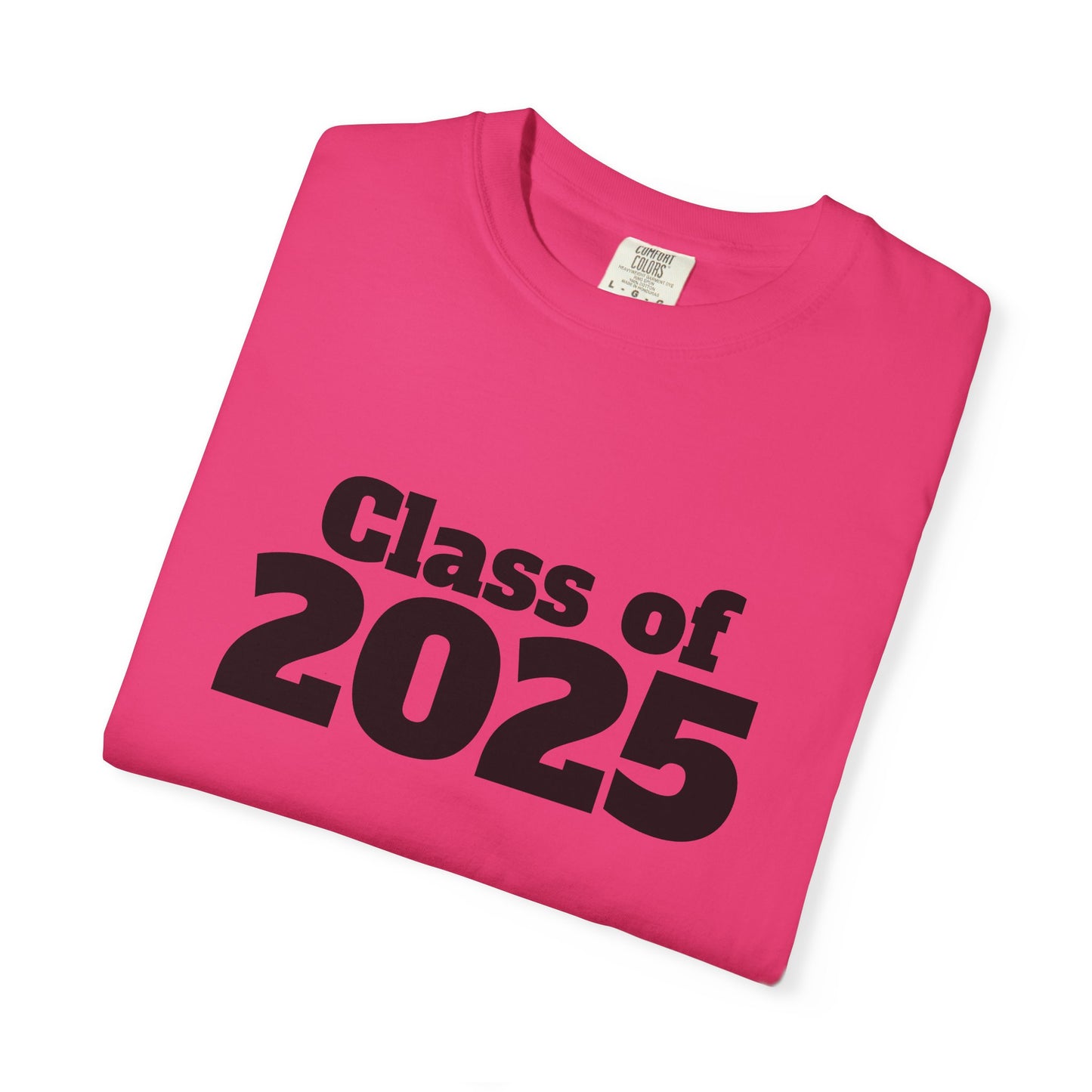 Class of 2025 Unisex Garment-Dyed T-Shirt, Graduation Gift, Back to School Tee