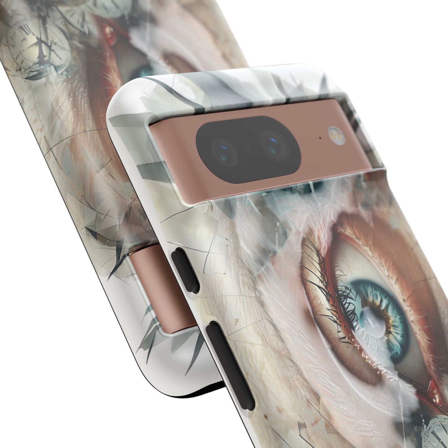 Artistic Eye Phone Case, Unique Smartphone Cover, Whimsical Gift for Art Lovers, Trendy Tech Accessory, Birthday Present, Holiday Gift
