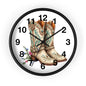 Cowboy Boots Wall Clock, Rustic Home Decor, Farmhouse Style, Country Kitchen Clock, Gift for Cowgirl, Western Decor
