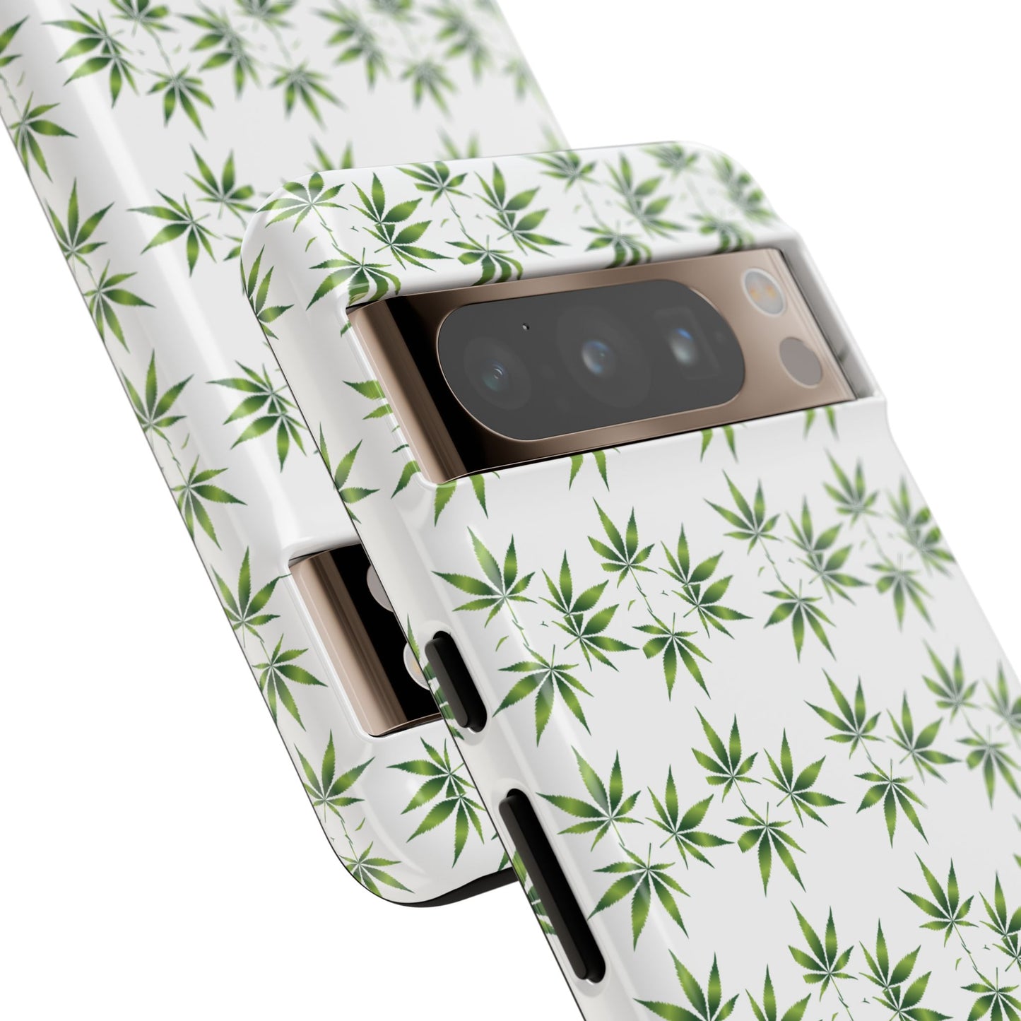 Stylish Phone Case with Cannabis Leaf Design, Durable Phone Cover, Gift for Stoner Friends, Unique Phone Accessory, Nature-Inspired Design