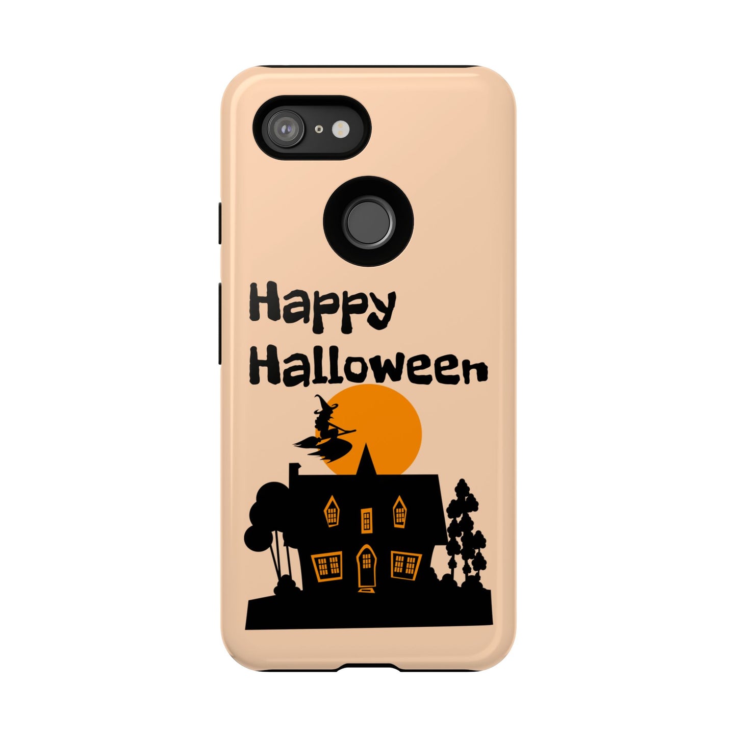 Halloween Phone Case, Spooky Mobile Cover, Tough Case for Phone, Witch Design, Fall Decor, Unique Gift for Halloween