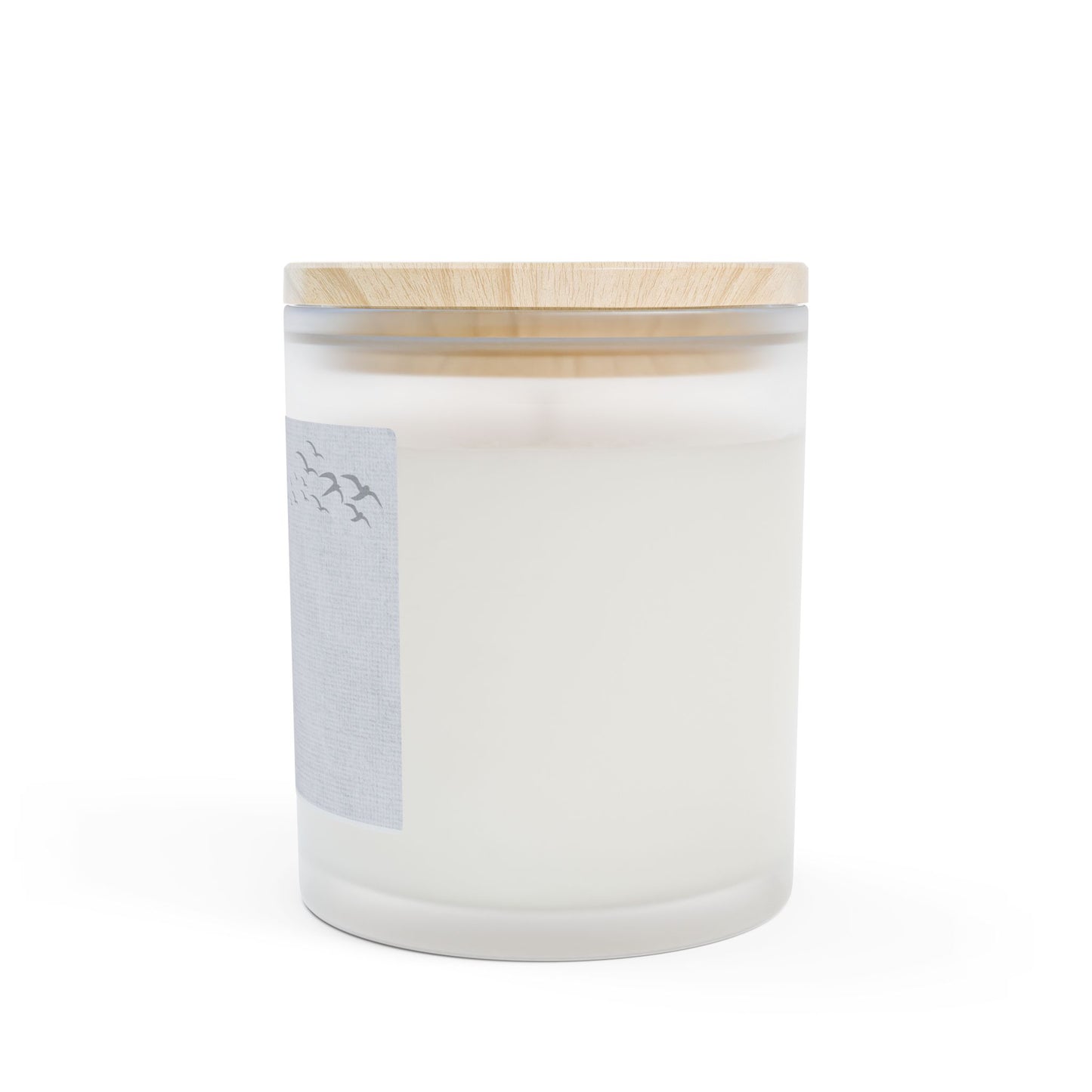 Frosted Glass Candle with Heart Tree Design, Cozy Home Decor, Gift for Mom, Relaxation, Wedding Favor, Aromatherapy, Eco-Friendly