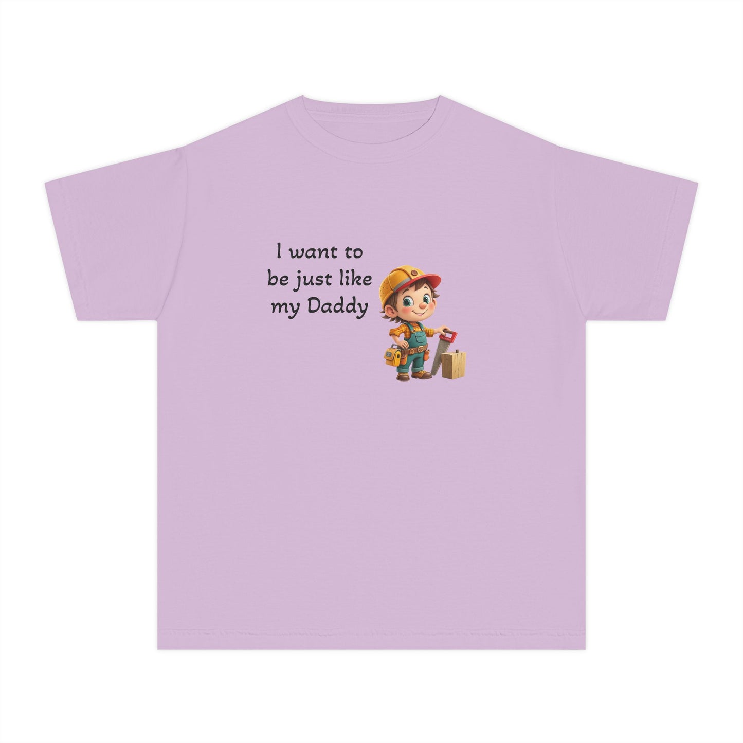 Youth Tee - 'I Want to Be Just Like My Daddy'
