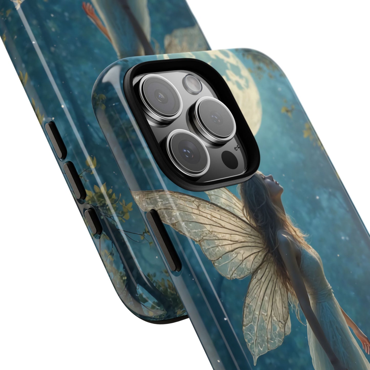 Fairy Moon Phone Case | Tough Cases for Nature Lovers, Fantasy Gift, Boho Phone Accessory, Ethereal Aesthetic, Magical Design