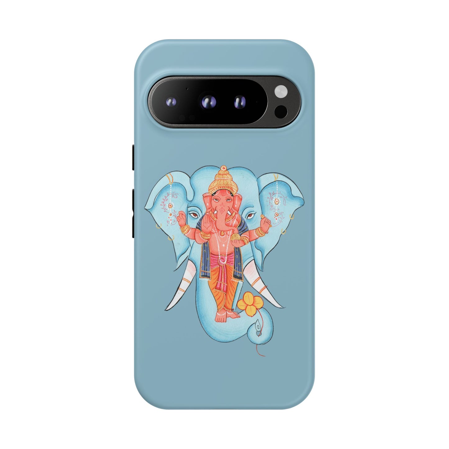 Tough Cases: Ganesh-Inspired Phone Case, Bohemian Phone Cover, Hindu Art Accessory, Festival Gift, Protective Phone Shell
