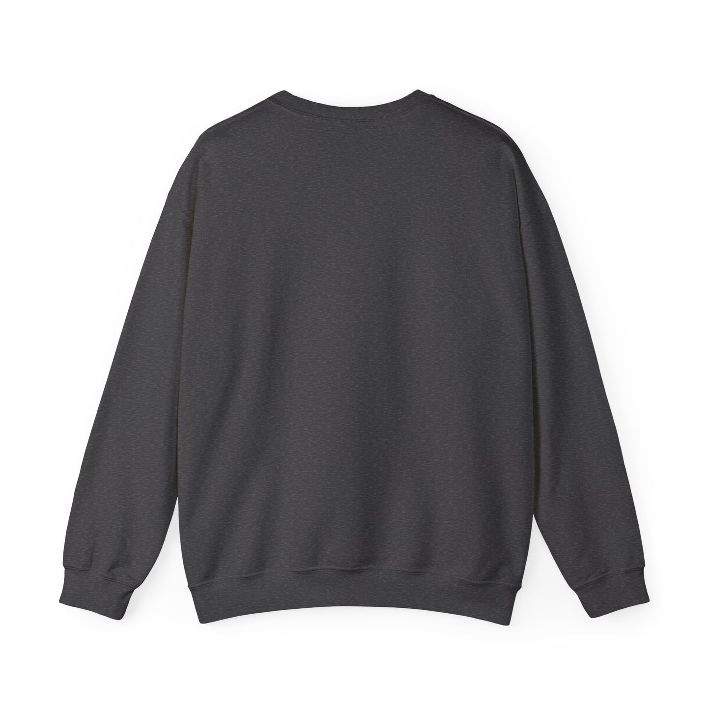Crewneck Sweatshirt — 'Peck Off' Funny Angry Chicken Graphic