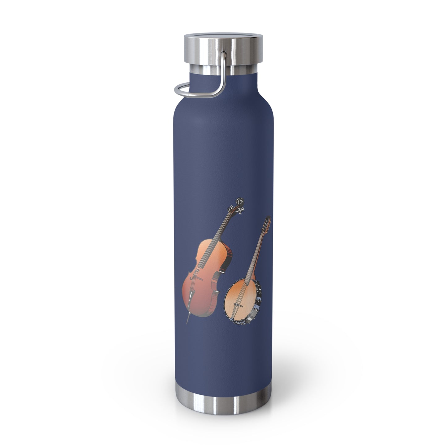Musical Instruments Water Bottle | Copper Vacuum Insulated Bottle | Gift for Musicians, Music Lovers, Durable Travel Mug, Concert [...]