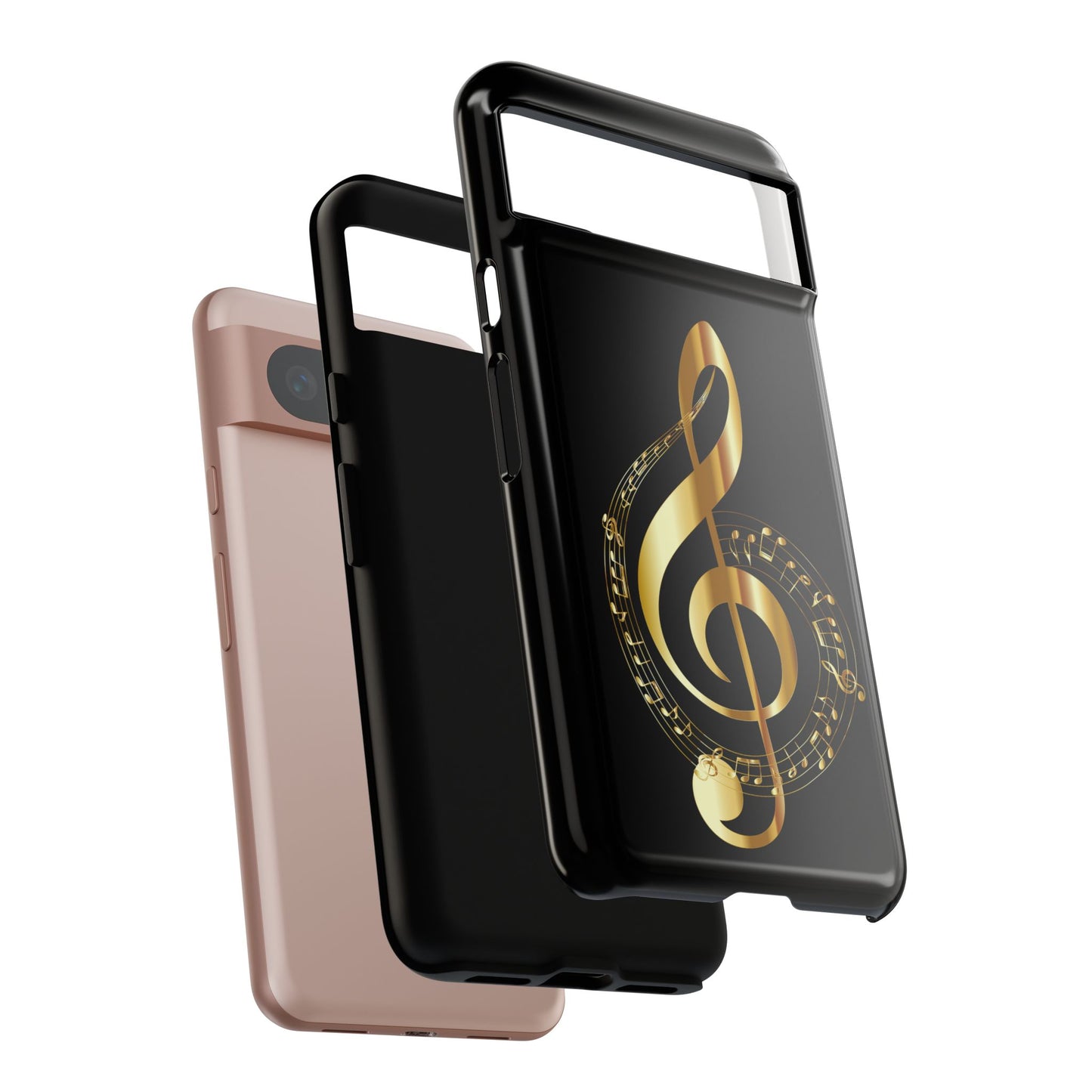 Tough Cases black gold musical Note